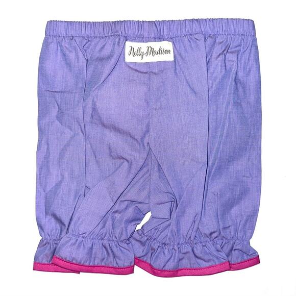 NEW Nelly Madison Toddler Girls Grape Soda Ruffle Bloomers Size 2 - Picture 2 of 8